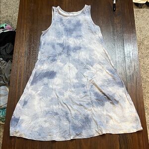 Sleeveless Tie-Dye Dress